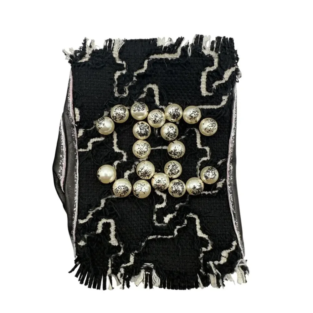 CHANEL pearl embellished